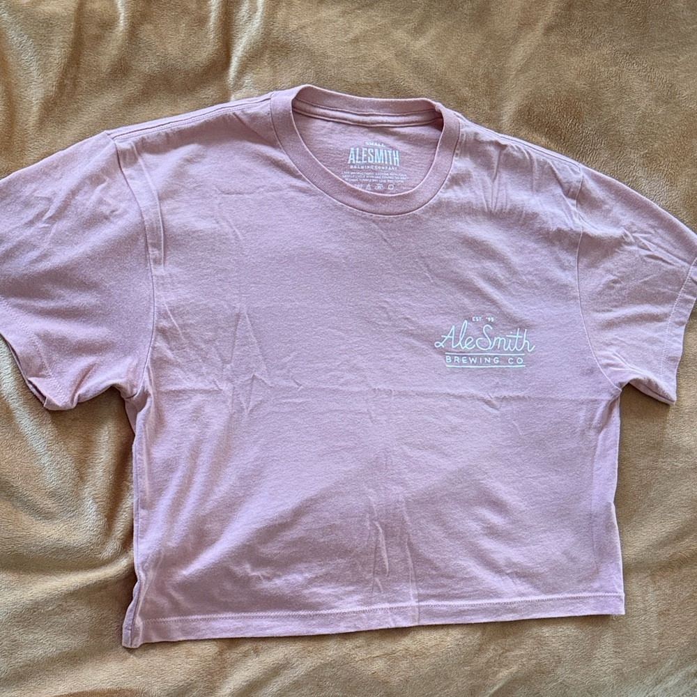 Women's Pink Crop Top